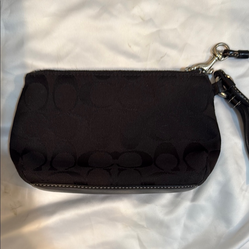 Chic Black Wristlet Pouch